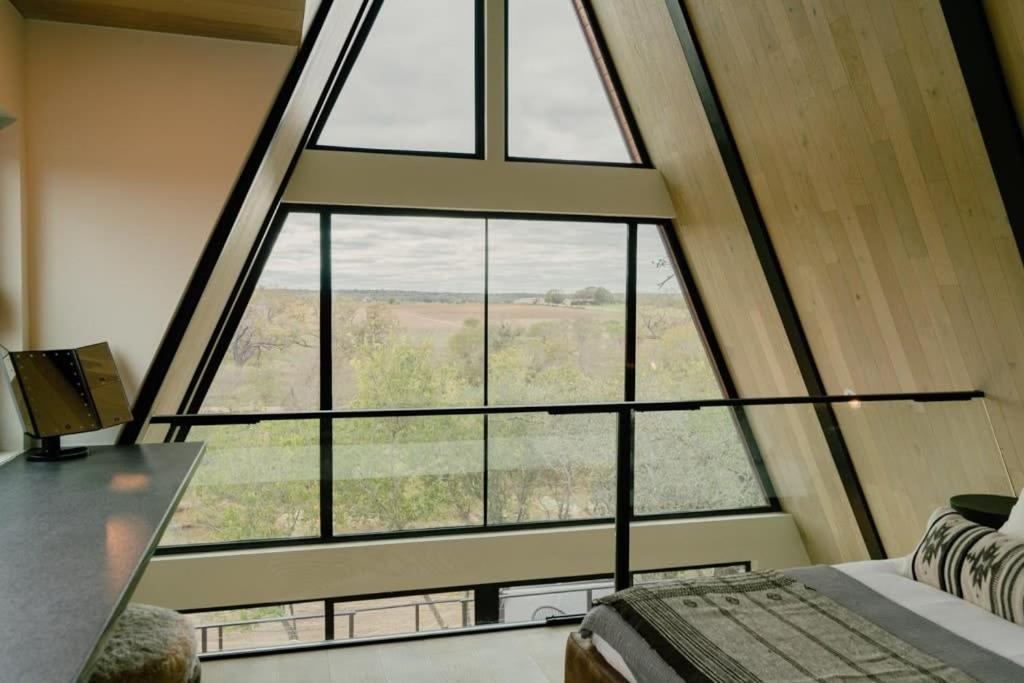 The Pedernales A-Frame Villa Fredericksburg Exterior foto